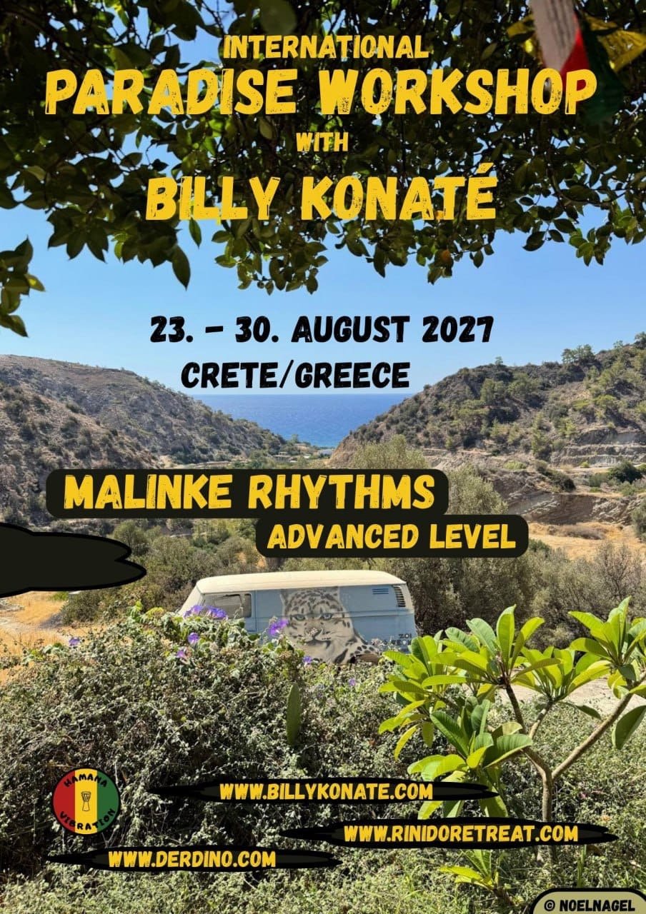 Flyer: Djembe & Tanz: Kreta