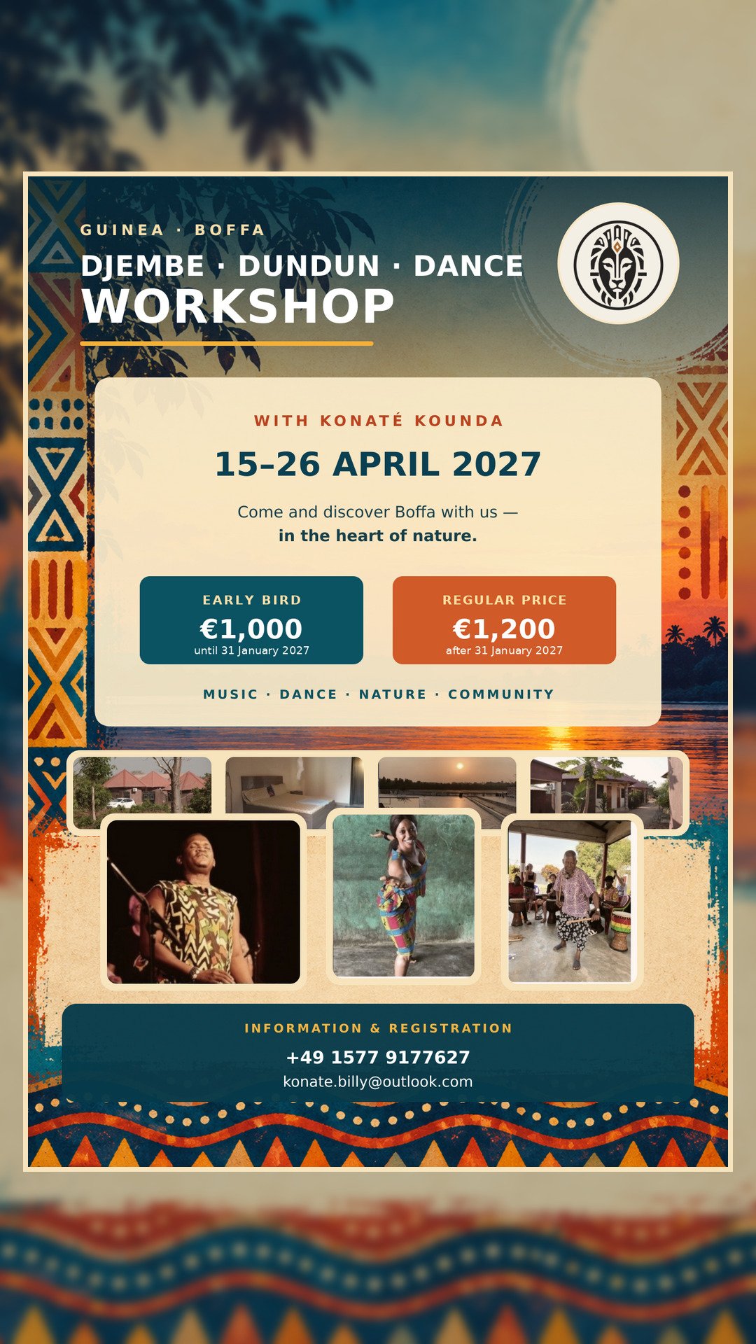 Flyer: Guinea-Reise: Conakry