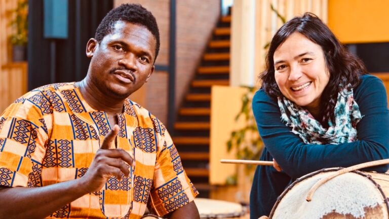 Billy Konaté und Karin Graf von Heartbeats in Quierschied