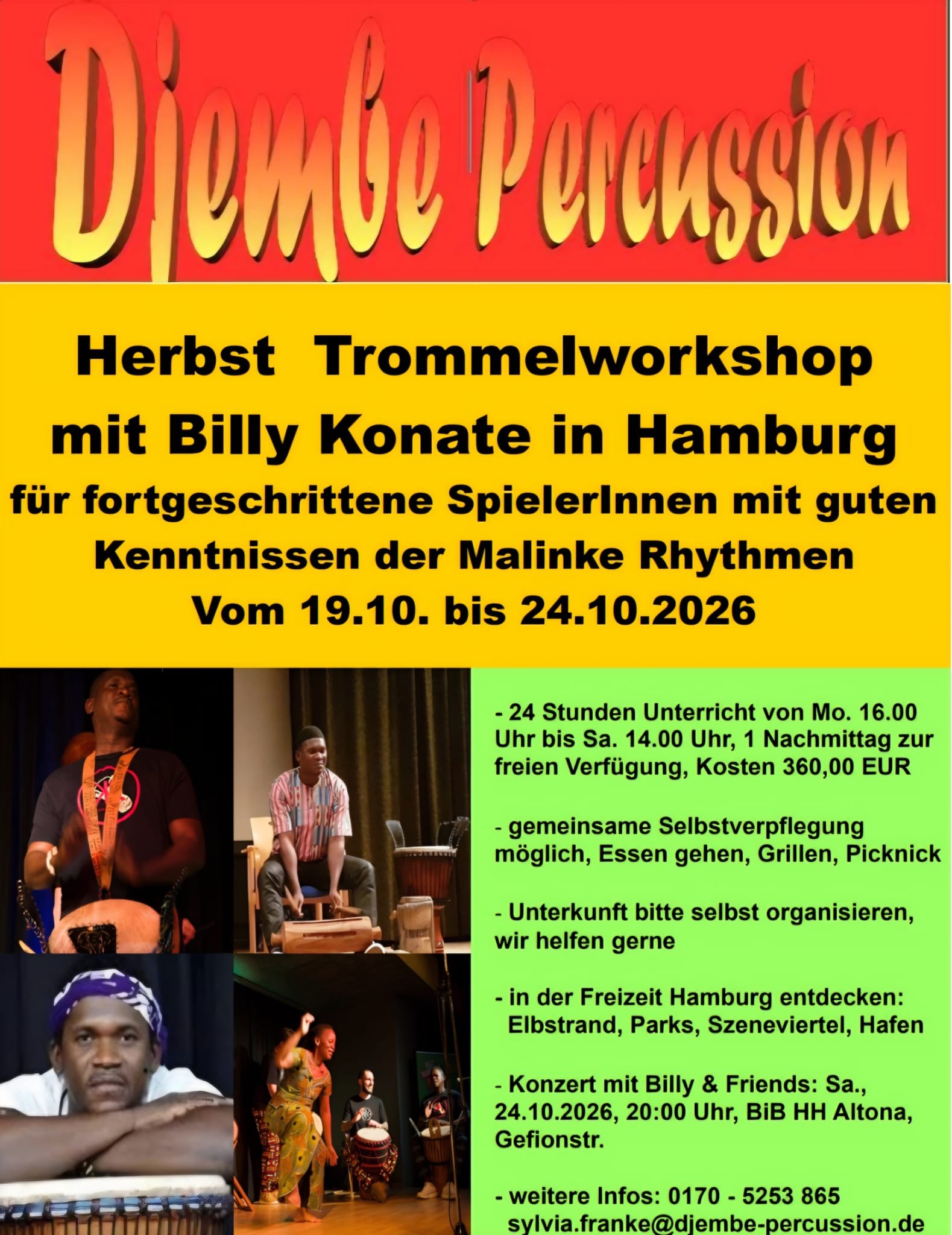 Flyer: Konzert: Hamburg