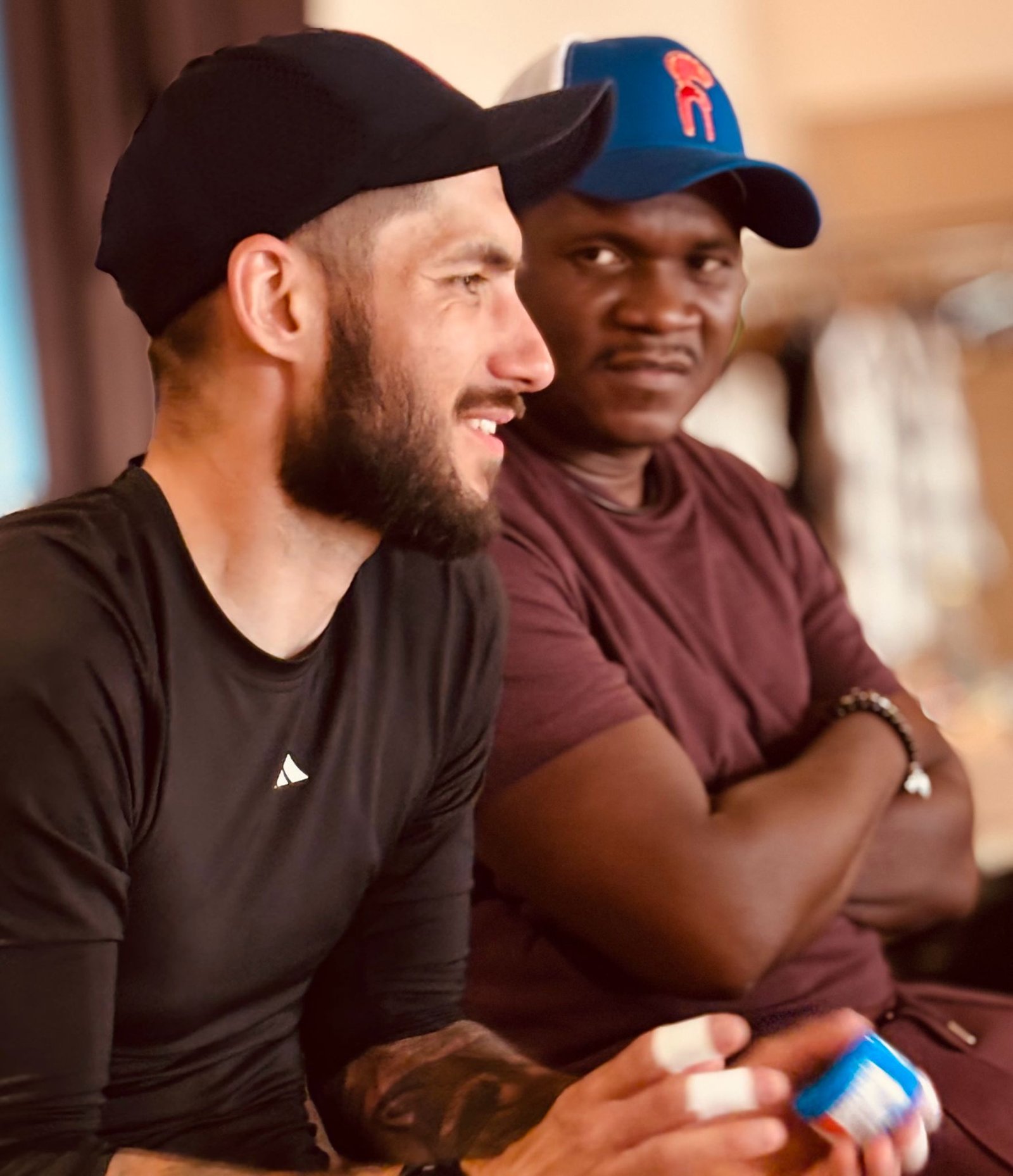 Kuba und Billy Konaté gemeinsam