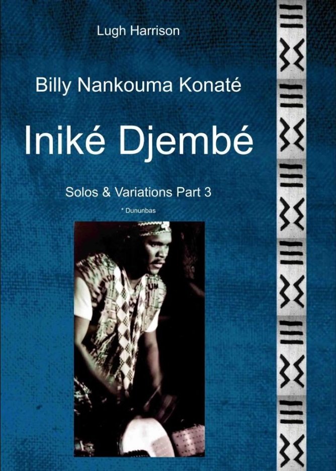 Buchcover Iniké Djembé – Solos und Variations Teil 3 von Billy Konaté